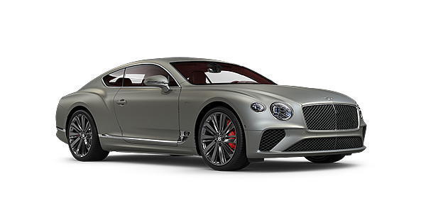 Bentley Bahrain Bentley GT Speed coupe in Extreme Silver paint front 34